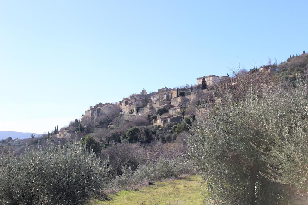 Gite Les Rapieres Gordes Exterior photo